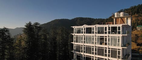 Fachada de la propiedad