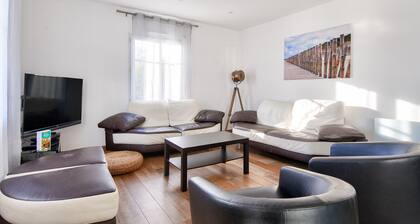 240m des plages - Maison avec jardin pour 12