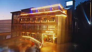 Majoituspaikan julkisivu