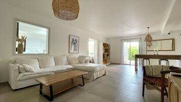 TV connectée, cheminée