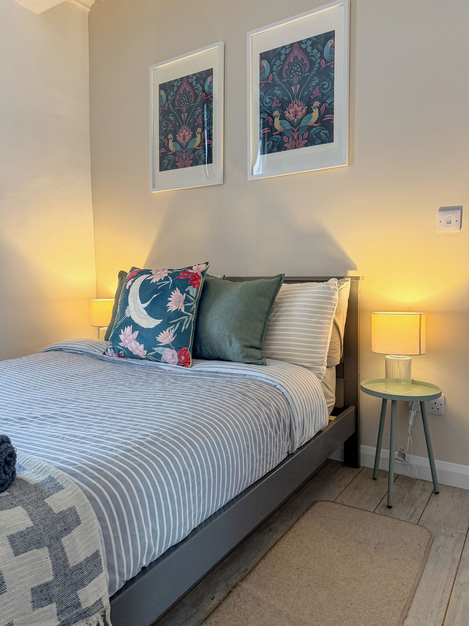 2 bedrooms, iron/ironing board, travel cot, WiFi