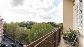 Chambre, 1 chambre, balcon, vue ville | Balcon