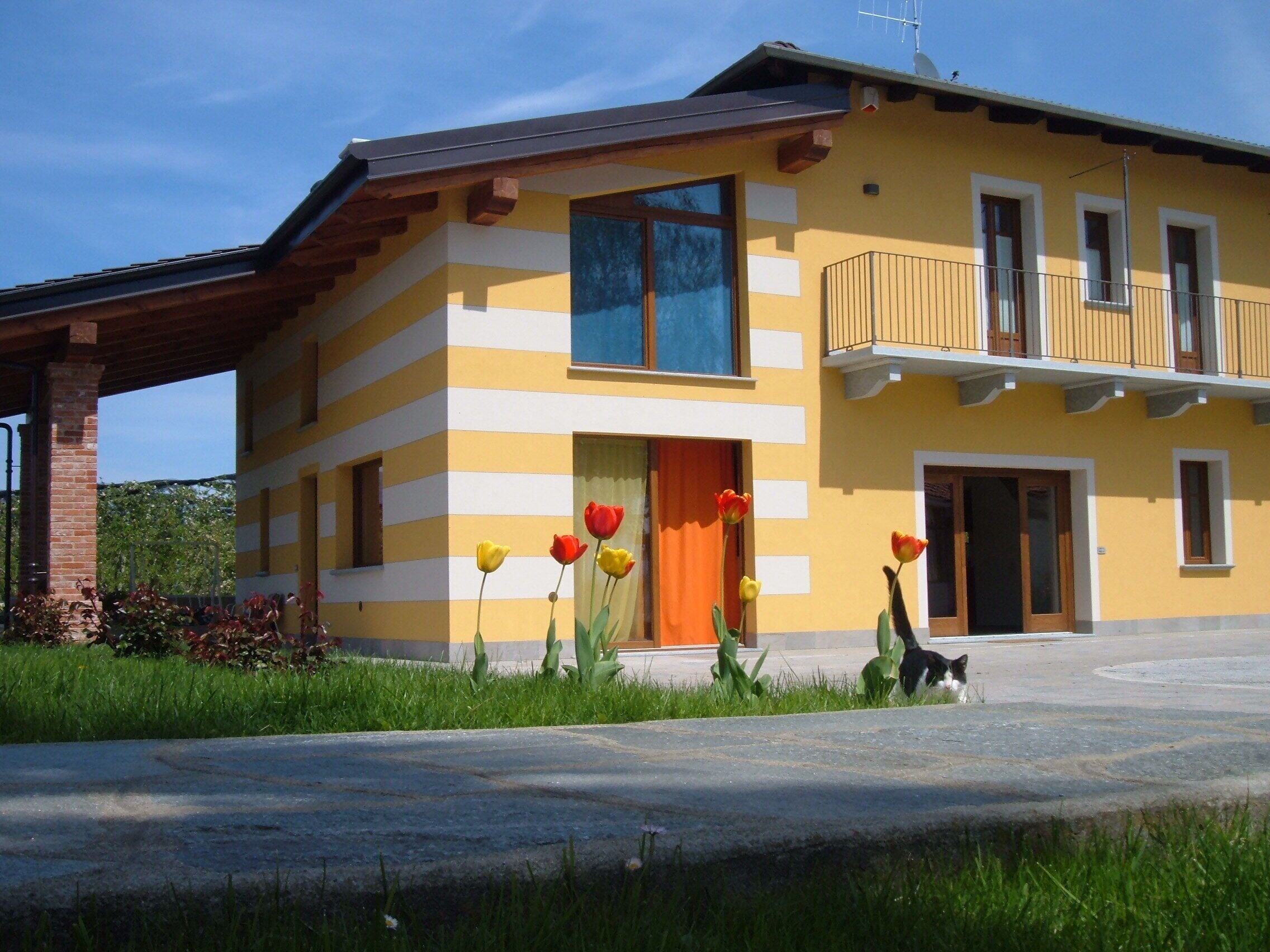 Fassade der Unterkunft