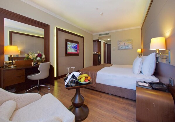 Quarto casal básico | 1 quarto, Wi-Fi de cortesia