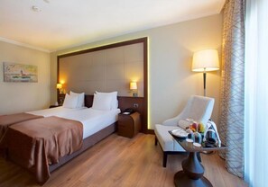 Quarto casal básico | 1 quarto, Wi-Fi de cortesia