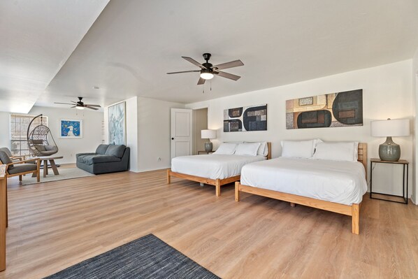 7 bedrooms, iron/ironing board, travel cot, free WiFi