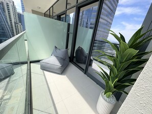 Apartment, 1 Schlafzimmer, Sauna | Balkon