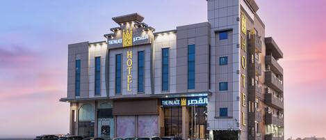 Façade de l’hébergement