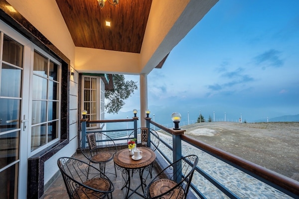 Vue depuis le balcon