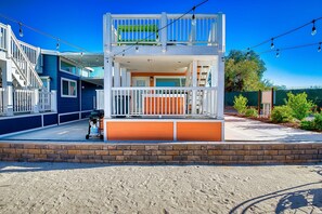 Terrace/patio - Full Throttle | River Views + High-Speed Vibes at Roadrunner Resort (Parker)