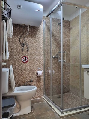 Appartement, 1 slaapkamer, uitzicht op de stad | Badkamer