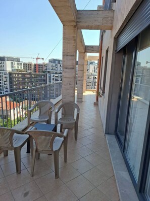 Apartment, 1 Bedroom, Accessible, Balcony | Balcony
