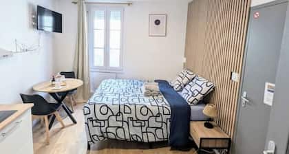 Studio 1 : Charme et commodité