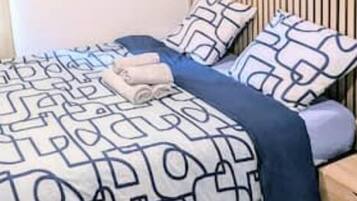 1 makuuhuone, ilmainen Wi-Fi, vuodevaatteet