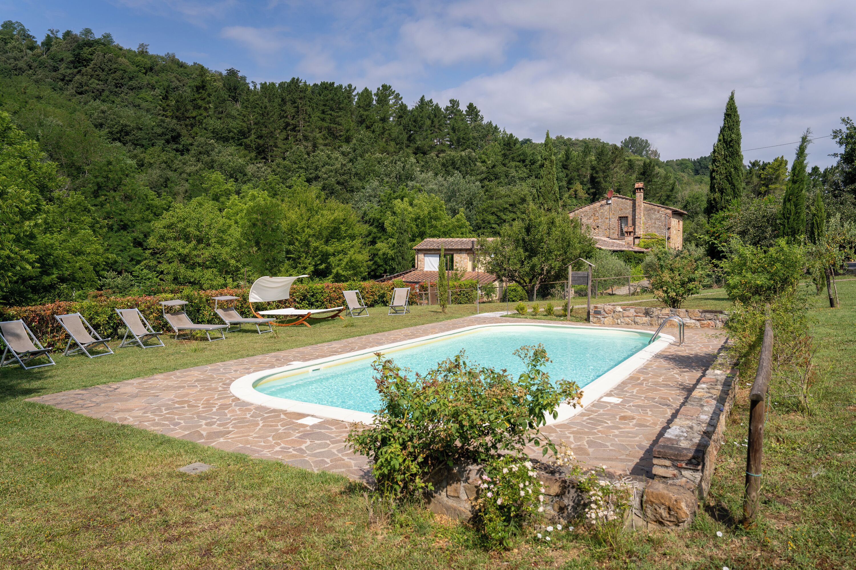 Seasonal outdoor pool