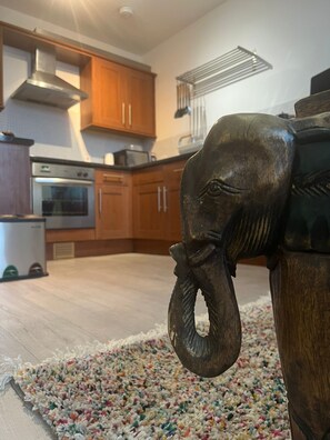 Private kitchen - The Penthouse Loft with Skyline views (Northampton)