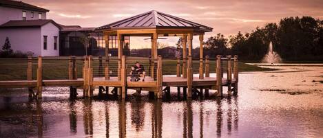 Enceinte de l’hébergement