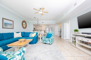 Condo, 3 Bedrooms | Living area - Phoenix Orange Beach 1203 3 Bedroom Condo (Orange Beach)