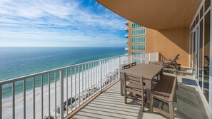 Outdoor dining - Phoenix Gulf Towers 1807 3 Bedroom Condo (Orange Beach)