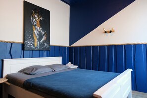 Basic-Doppel- oder -Zweibettzimmer, Nichtraucher, Strandblick