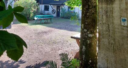 Neumühle vacation apartment with roof terrace, located in the Üßbachtal valley in the nature reserve