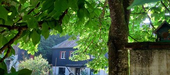 Neumühle vacation apartment with roof terrace, located in the Üßbachtal valley in the nature reserve