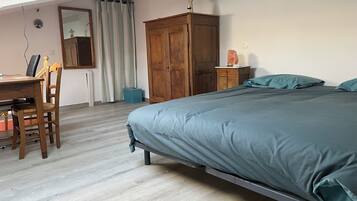 1 bedroom, WiFi, bed sheets