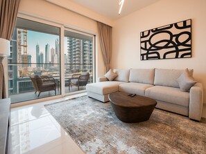 Interior - Easygo-luxury Beachfront 1bdr Grand Bleu (Dubai)