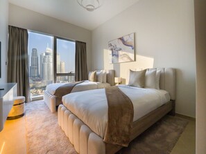 Appartement, 2 chambres, accès à la piscine | 2 chambres, literie fournie