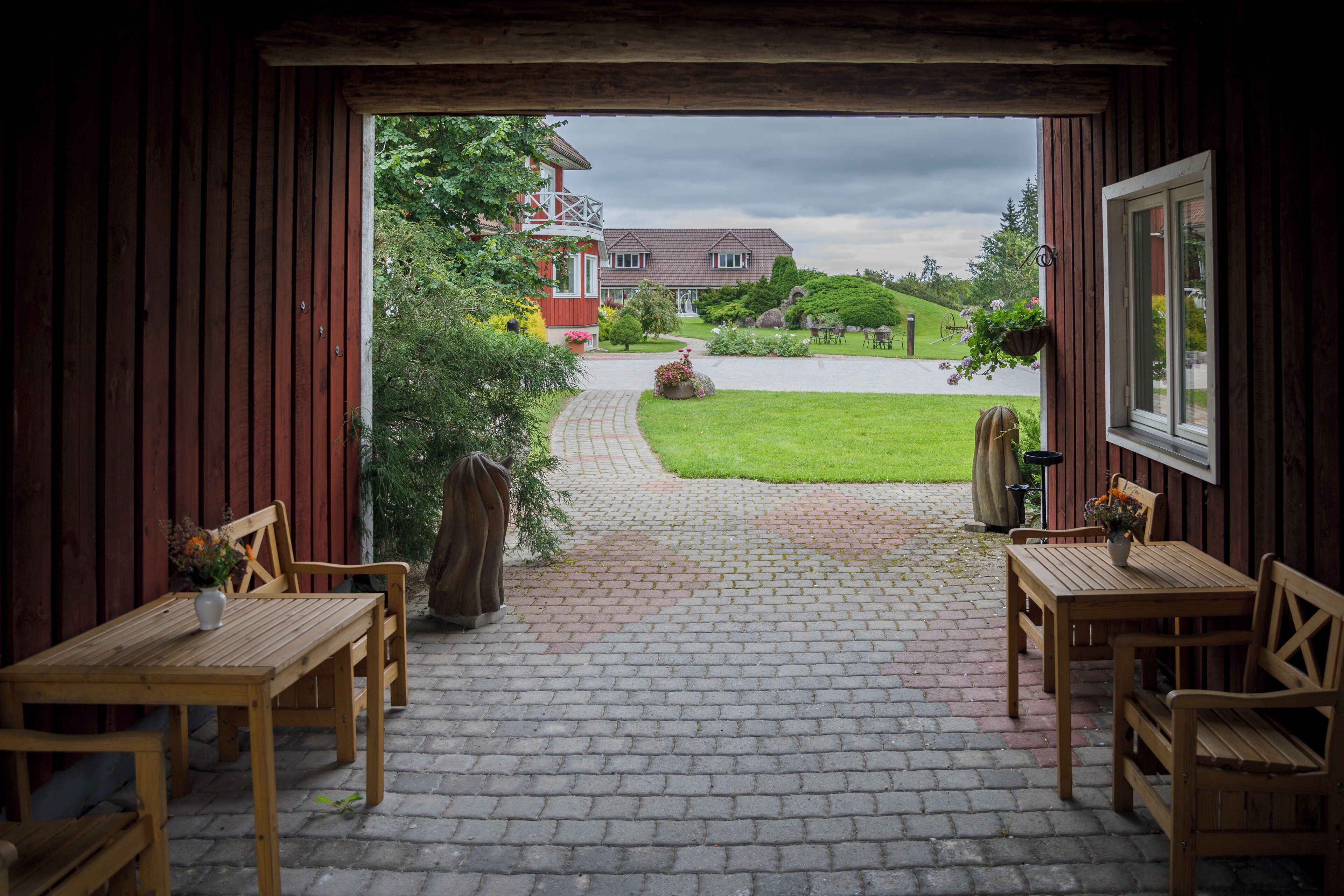 Leilighet, 3 soverom, balkong, hageutsikt | Terrasse/patio