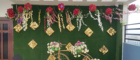 Deluxe Double Room, City View | Terrace/patio