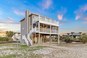 Exterior - Book for Holiday Stays! Gulf Views! Minutes to Beach! Outdoor Shower! (Port St. Joe)