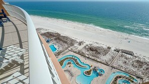 Accommodatie ligt op het strand