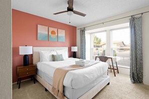 3 chambres, bureau, fer et planche à repasser, Wi-Fi gratuit