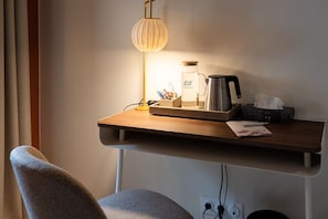 Pengeskab på værelset, lydisolering, strygejern/strygebræt, gratis Wi-Fi
