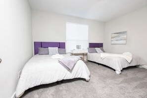 4 多间卧室、熨斗/熨衣板、免费 WiFi、床单