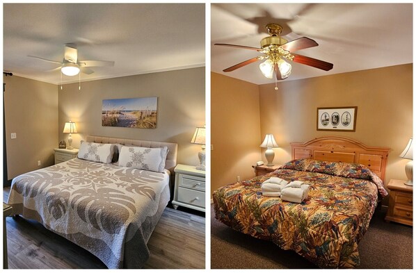 3 bedrooms, iron/ironing board, bed sheets