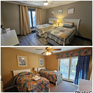 3 bedrooms, iron/ironing board, bed sheets