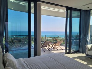 Beverly Hills Style Private Pool 2 bedroom Ocean View Villa | Free WiFi, bed sheets - Diamond beach OceanView Villa (Lingshui)