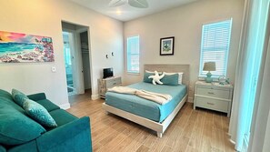 4 dormitorios, tabla de planchar con plancha, wifi gratis y ropa de cama