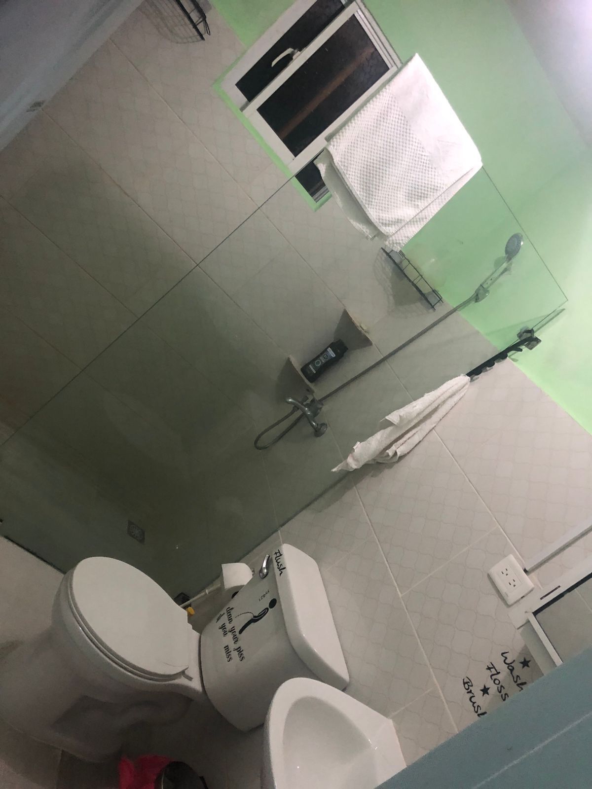 Hair dryer, soap