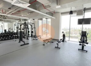 Fitness facility - Easygo-luxury 2bdrterrace Creek Harbor06 (Dubai)