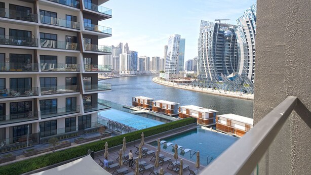 View from property - Easygo- Executive 1bdr Northside Busbay (Dubai)