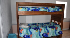 4 bedrooms, iron/ironing board, travel cot, free WiFi