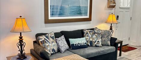 Smart TV, table football, books