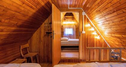 Cozy 2-bedroom chalet in the mountains with WiFi