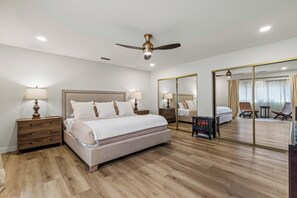 3 bedrooms, iron/ironing board, travel cot, WiFi