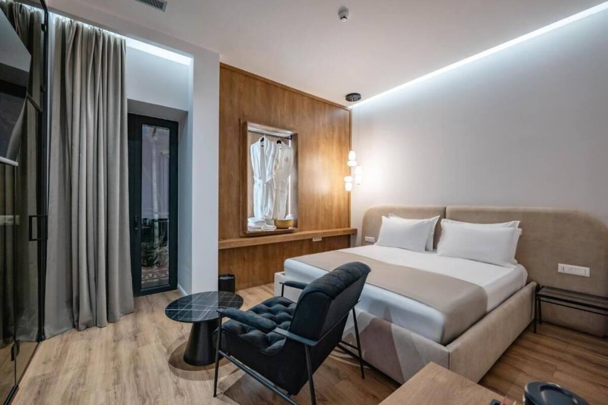 Deluxe-dobbeltværelse - balkon | Gratis Wi-Fi