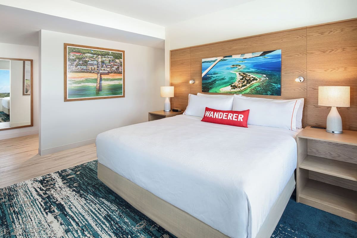 Suite, 1 King Bed with Sofa bed, Balcony, Ocean View | 1 bedroom, iron/ironing board, free WiFi, bed sheets