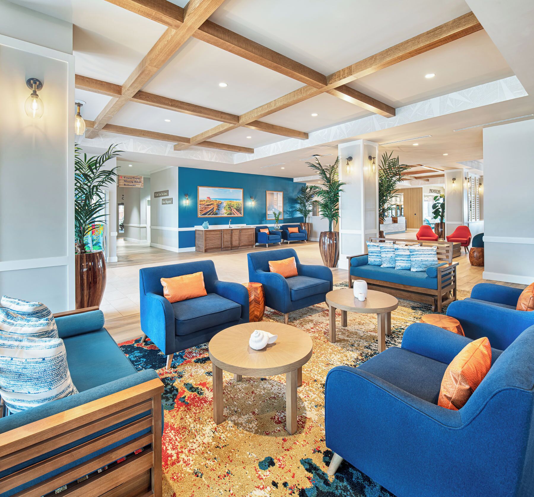 Sitzecke in der Lobby